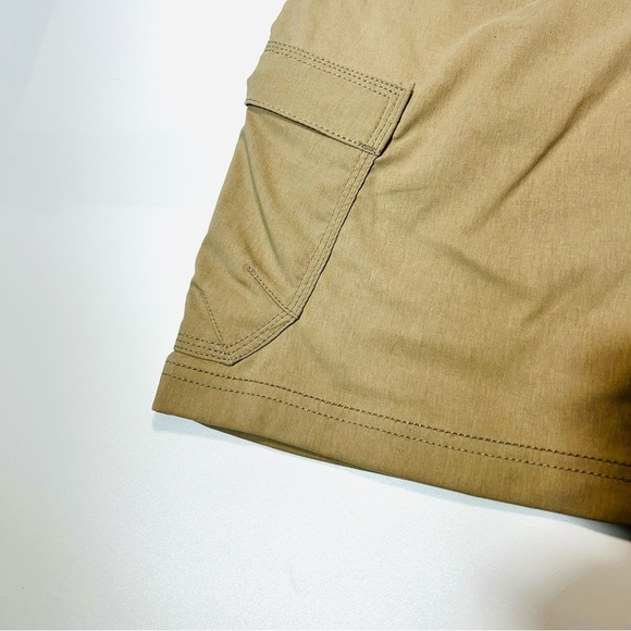 Prana shorts Zion Stretch cargo shorts hiking shorts khaki new men Size M medium - Picture 10 of 14